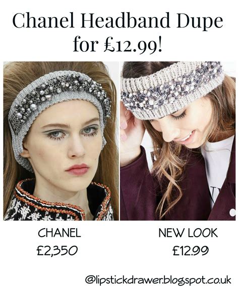 chanel headband dupe|etsy designer dupes.